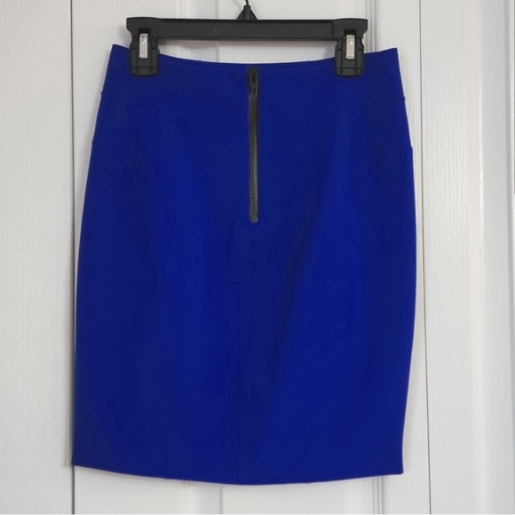 Alexander Wang Blue Fitted Mini Skirt - Picture 3 of 8